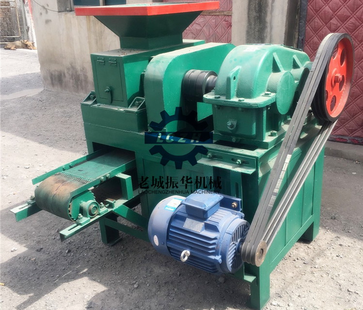 290型压球机老外试机现场