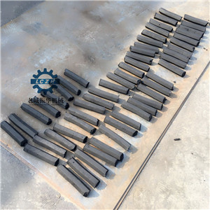 成品棒样品图：空心六棱